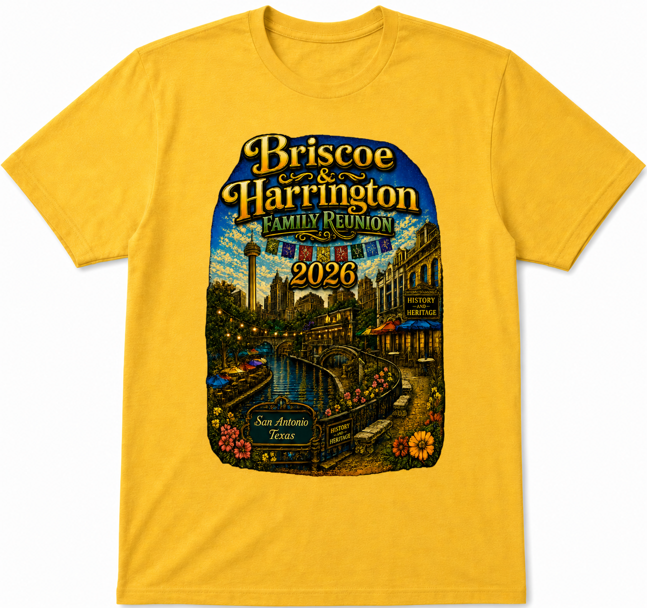 Briscoe & Harrington Family Reunion Shirt